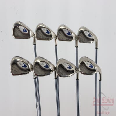 Callaway Big Bertha Tungsten Titanium Iron Set 4-PW Hawkeye Gems UL Steel Regular Right Handed 38.0in