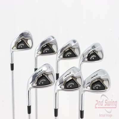 Callaway Apex DCB 21 Iron Set 5-GW FST KBS C-Taper Matte Steel X-Stiff Left Handed 38.0in