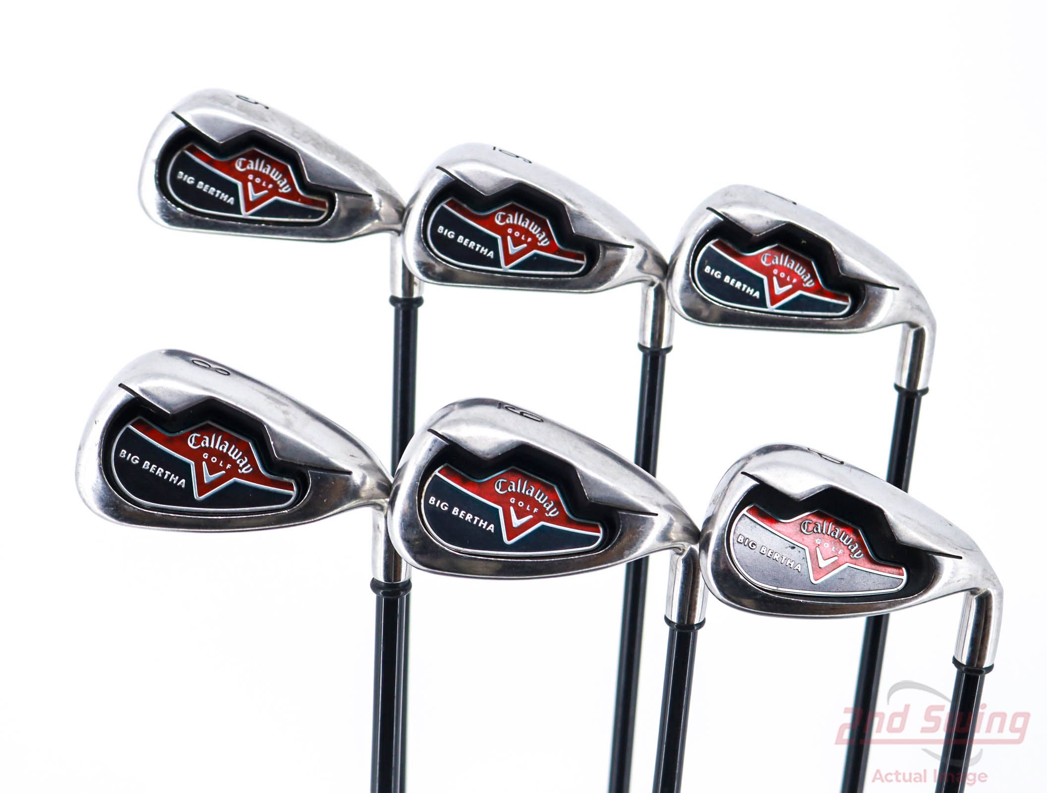 Callaway Big Bertha 2006 6, 7, 8, A, L Irons RH shops golf clubs