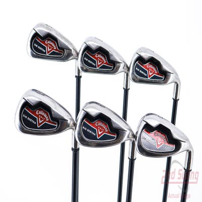 Callaway 2006 Big Bertha Iron Set 5-PW Stock Graphite Shaft Graphite Regular Right Handed 38.5in