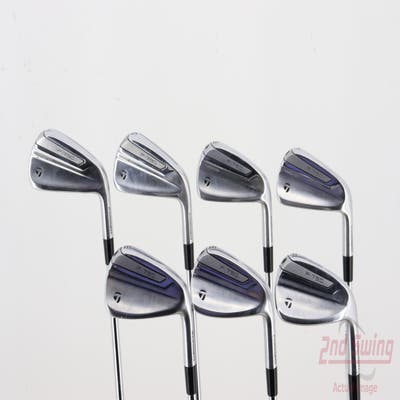 TaylorMade 2019 P790 Iron Set 4-PW Project X 6.0 Steel Stiff Right Handed 38.0in