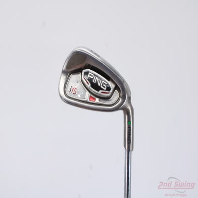 Ping i15 Single Iron 8 Iron Project X Rifle 5.5 Steel Regular Right Handed Green Dot 36.5in