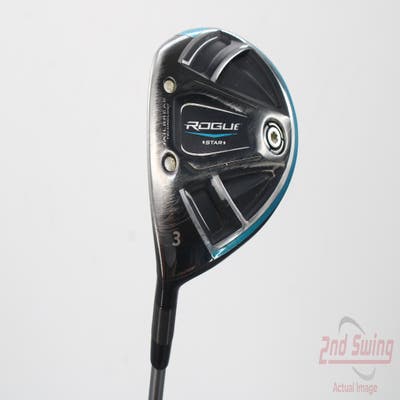 Callaway Rogue Fairway Wood 3 Wood 3W Stock Graphite Senior Left Handed 43.0in