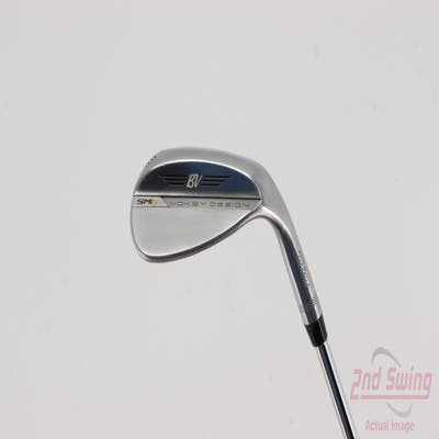 Titleist Vokey SM8 Tour Chrome Wedge Lob LW 58° 8 Deg Bounce M Grind Stock Steel Stiff Right Handed 35.25in