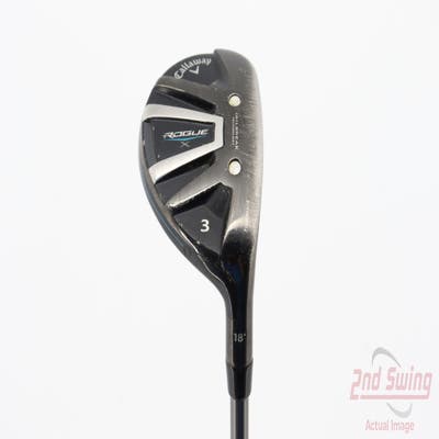 Callaway Rogue X Hybrid 3 Hybrid 18° Aldila Synergy Blue 60 Graphite Stiff Right Handed 40.25in