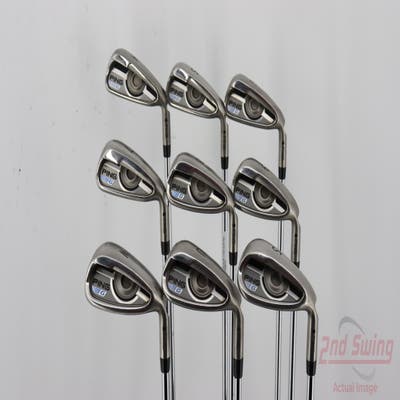 Ping 2016 G Iron Set 4-PW AW SW AWT 2.0 Steel Regular Right Handed Black Dot 38.0in