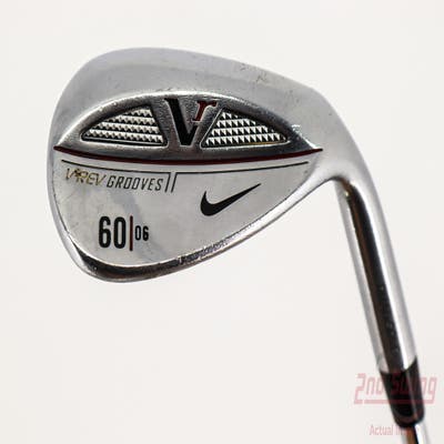 Nike Victory Red V-Rev Satin Chrome Wedge Lob LW 60° 6 Deg Bounce True Temper Dynamic Gold Steel Wedge Flex Right Handed 35.0in