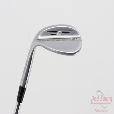 Titleist Vokey SM8 Tour Chrome Wedge Lob LW 58° 8 Deg Bounce M Grind Titleist Vokey BV Steel Wedge Flex Left Handed 35.0in