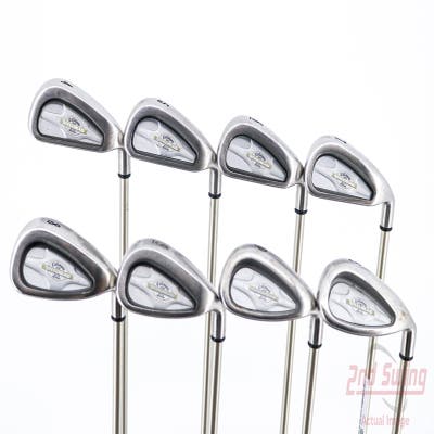 Callaway X-14 Iron Set 4-PW SW Callaway Gems Graphite Ladies Right Handed 37.25in