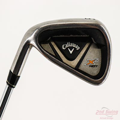 Callaway X2 Hot Single Iron 5 Iron Stock Steel Shaft Steel Regular Left Handed 38.25in