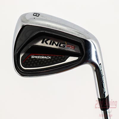 Cobra KING F9 Speedback Single Iron 8 Iron FST KBS Tour 90 Steel Regular Right Handed 36.75in