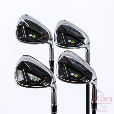 TaylorMade 2019 M2 Iron Set 8-PW AW Mitsubishi Kuro Kage Silver 60 Graphite Senior Right Handed 36.75in