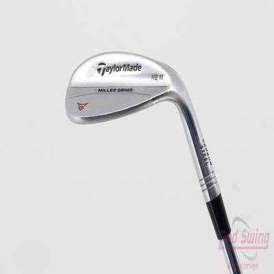 TaylorMade Milled Grind Satin Chrome Wedge Lob LW 60° 11 Deg Bounce HB True Temper Dynamic Gold Steel Wedge Flex Right Handed 35.0in