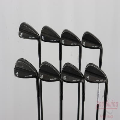 Sub 70 699 Pro Black Iron Set 4-GW Project X 6.0 Graphite Black Graphite Stiff Right Handed 38.25in