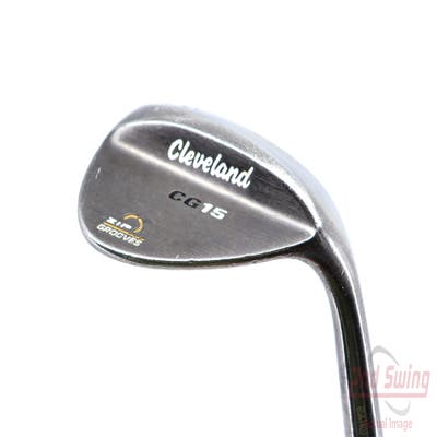 Cleveland CG15 Black Pearl Wedge Lob LW 60° 12 Deg Bounce Stock Steel Shaft Steel Wedge Flex Right Handed 35.5in