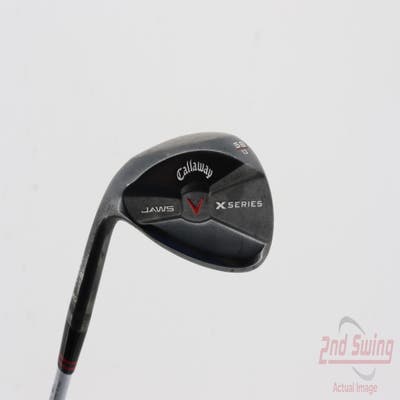 Callaway X Series Jaws Black Wedge Lob LW 58° 13 Deg Bounce Stock Steel Wedge Flex Left Handed 35.25in