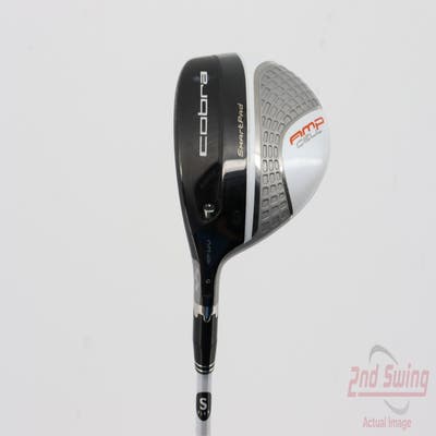 Cobra AMP Cell Silver Fairway Wood 5-7 Wood 5-7W Cobra Fujikura Fuel Graphite Stiff Left Handed 43.25in