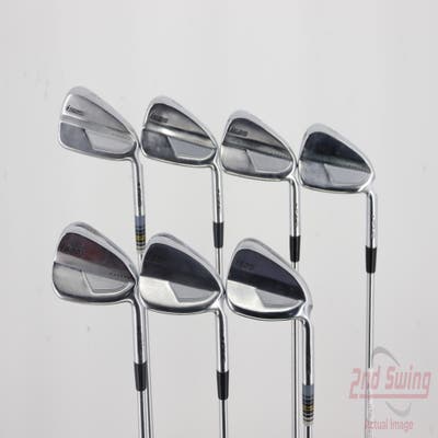 Ping i525 Iron Set 4-PW Project X IO 6.0 Steel Stiff Right Handed Black Dot 39.25in