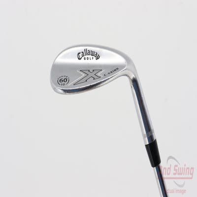 Callaway X Forged Chrome Wedge Lob LW 60° 10 Deg Bounce C Grind Stock Steel Wedge Flex Right Handed 35.0in