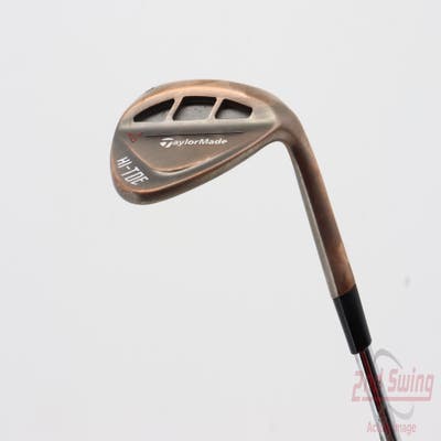 TaylorMade HI-TOE RAW Wedge Lob LW 60° 10 Deg Bounce FST KBS Hi-Rev 2.0 Steel Wedge Flex Right Handed 35.0in