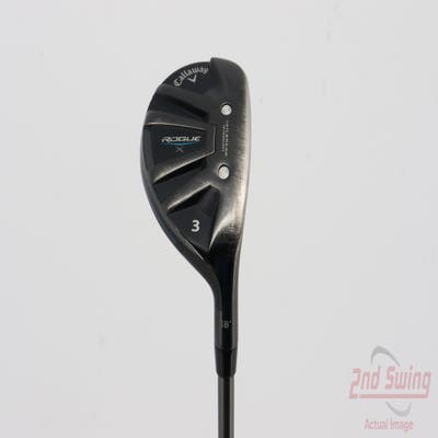 Callaway Rogue X Hybrid 3 Hybrid 18° Aldila Synergy Blue 60 Graphite Stiff Right Handed 41.0in