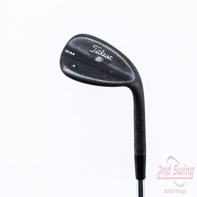 Titleist Vokey SM6 Jet Black Wedge Lob LW 58° 10 Deg Bounce S Grind Project X Rifle 6.0 Steel Stiff Right Handed 35.0in