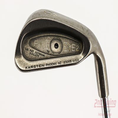 Ping Eye 2 Single Iron 8 Iron Ping ZZ Lite Steel Stiff Right Handed Black Dot 36.5in