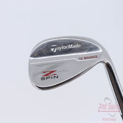 TaylorMade Z Spin Wedge Sand SW 12 Deg Bounce Stock Steel Shaft Steel Wedge Flex Right Handed 35.5in