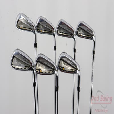 TaylorMade Rocketbladez Tour Iron Set 4-PW Project X Rifle 5.5 Steel Regular Right Handed 38.0in