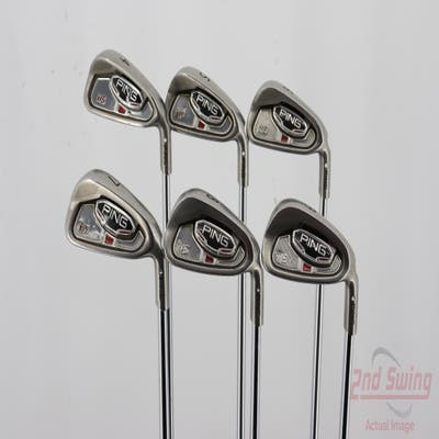 Ping i15 Iron Set 4-9 Iron Ping CFS Steel Regular Right Handed White Dot 38.25in