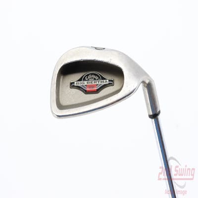 Callaway 1994 Big Bertha Single Iron Pitching Wedge PW Stock Steel Shaft Steel Stiff Right Handed 36.5in