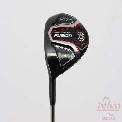 Callaway 2016 Big Bertha Fusion Fairway Wood 5 Wood 5W UST Mamiya Recoil ES 450 Graphite Regular Left Handed 42.75in