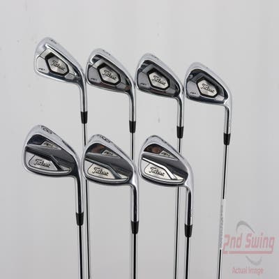 Titleist 718 AP3 Iron Set 4-PW True Temper AMT Black S300 Steel Stiff Right Handed 38.0in