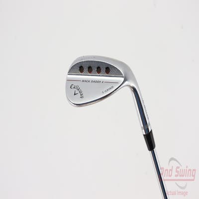 Callaway Mack Daddy 4 Chrome Wedge Lob LW 60° 10 Deg Bounce Dynamic Gold Tour Issue S200 Steel Stiff Right Handed 35.0in