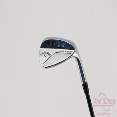 Callaway Jaws Raw Chrome Wedge Gap GW 50° 10 Deg Bounce S Grind Mitsubishi MMT 105 Graphite Stiff Right Handed 35.75in