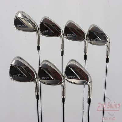 TaylorMade Stealth Iron Set 5-GW FST KBS MAX 85 MT Steel Regular Right Handed 38.5in