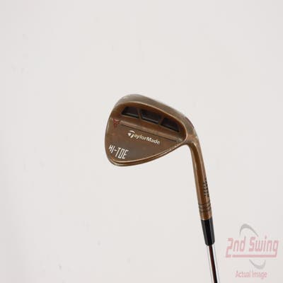 TaylorMade Milled Grind HI-TOE Wedge Lob LW 58° Stock Steel Shaft Steel Wedge Flex Right Handed 34.5in