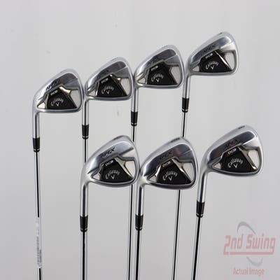 Callaway Apex DCB 21 Iron Set 4-PW True Temper Elevate MPH 85 Steel Regular Left Handed 38.0in