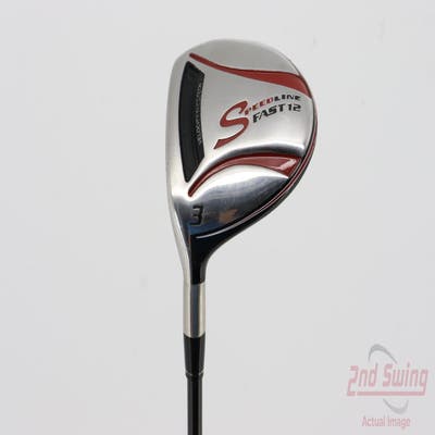 Adams Fast 12 Fairway Wood 3 Wood 3W Adams Grafalloy Speedline Graphite Stiff Left Handed 43.5in