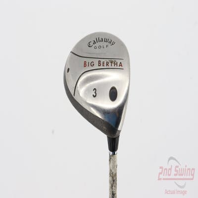 Callaway 2004 Big Bertha Fairway Wood 3 Wood 3W Callaway Big Bertha Steel Steel Uniflex Right Handed 42.75in