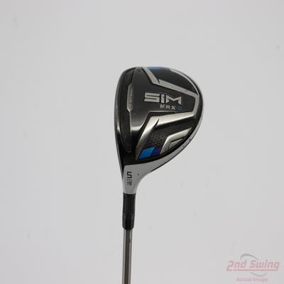 TaylorMade SIM MAX-D Fairway Wood 5 Wood 5W 19° UST Mamiya Helium 5 Graphite Senior Left Handed 41.25in