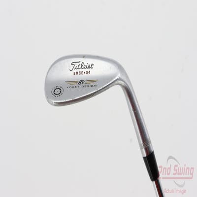 Titleist 2009 Vokey Spin Milled Chrome Wedge Lob LW 60° 4 Deg Bounce Titleist Vokey BV Steel Wedge Flex Right Handed 35.25in