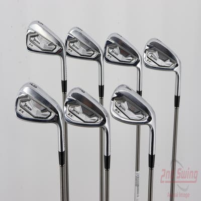 Srixon ZX5 MK II Iron Set 5-PW AW Aerotech SteelFiber i95cw Graphite Stiff Right Handed 38.25in