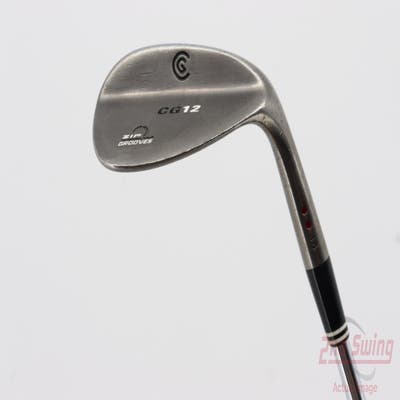 Cleveland CG12 Black Pearl Wedge Sand SW 56° 14 Deg Bounce Cleveland Traction Wedge Steel Wedge Flex Right Handed 35.5in