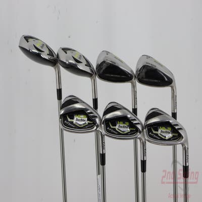 Tour Edge Hot Launch 3 Combo Iron Set 4-PW UST Mamiya HL3 Graphite Regular Right Handed 38.25in