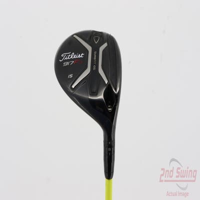 Titleist 917 F3 Fairway Wood 3 Wood 3W 15° Handcrafted HZRDUS Yellow 75 Graphite Stiff Right Handed 43.25in