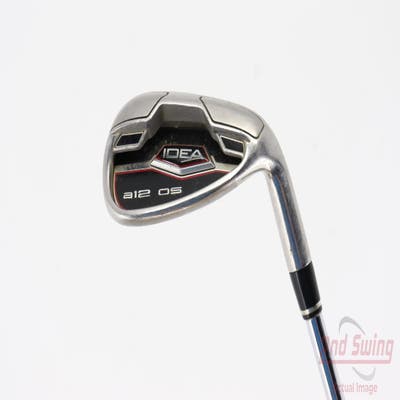 Adams Idea A12 OS Single Iron Pitching Wedge PW Stock Steel Shaft Steel Regular Right Handed 36.75in