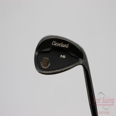 Cleveland CG16 Black Zip Groove Wedge Sand SW 56° 14 Deg Bounce Cleveland Traction Wedge Steel Wedge Flex Right Handed 35.5in