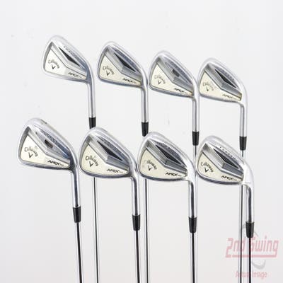 Callaway Apex Pro Iron Set 3-PW Project X 6.5 Steel X-Stiff Right Handed 38.0in