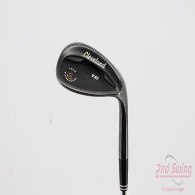 Cleveland CG16 Black Zip Groove Wedge Sand SW 56° 14 Deg Bounce Cleveland Traction Wedge Steel Wedge Flex Right Handed 35.5in